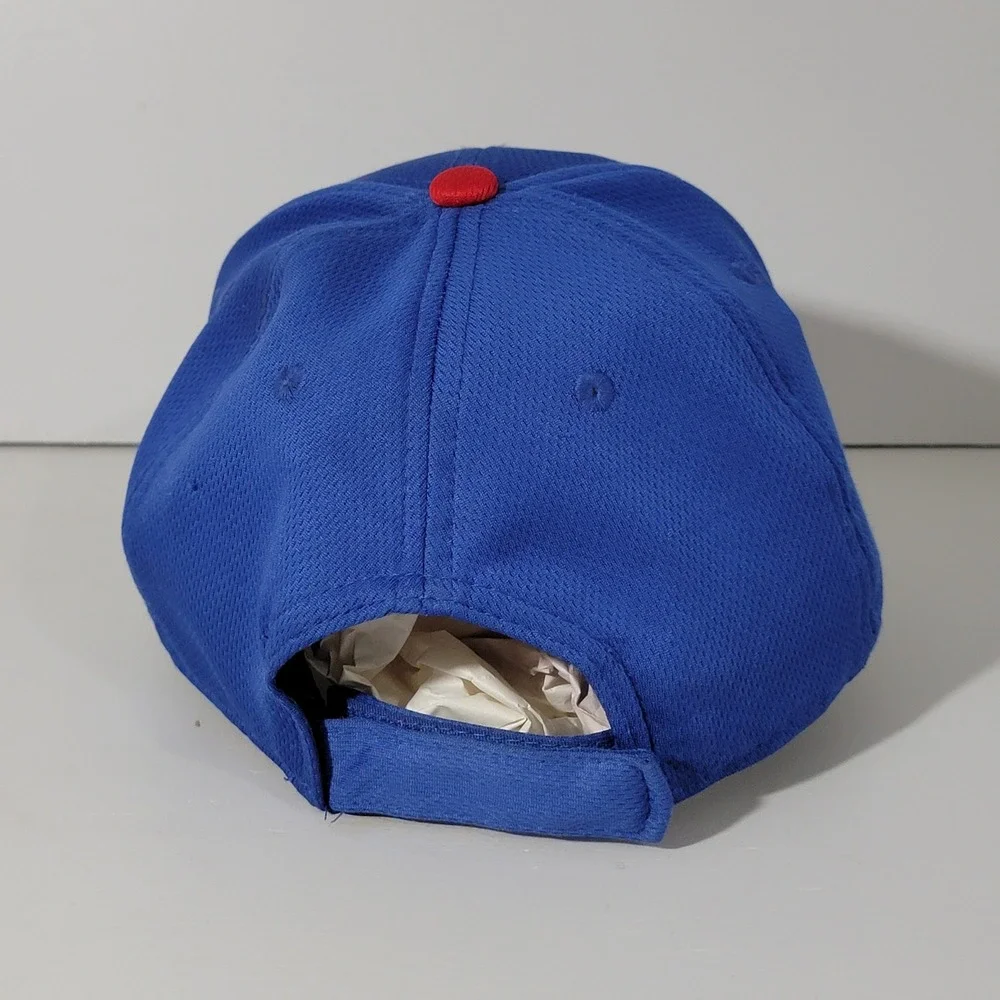 OC Sports Chicago Cubs Youth Baseball Hat Blue Team MLB Adjustable Cap